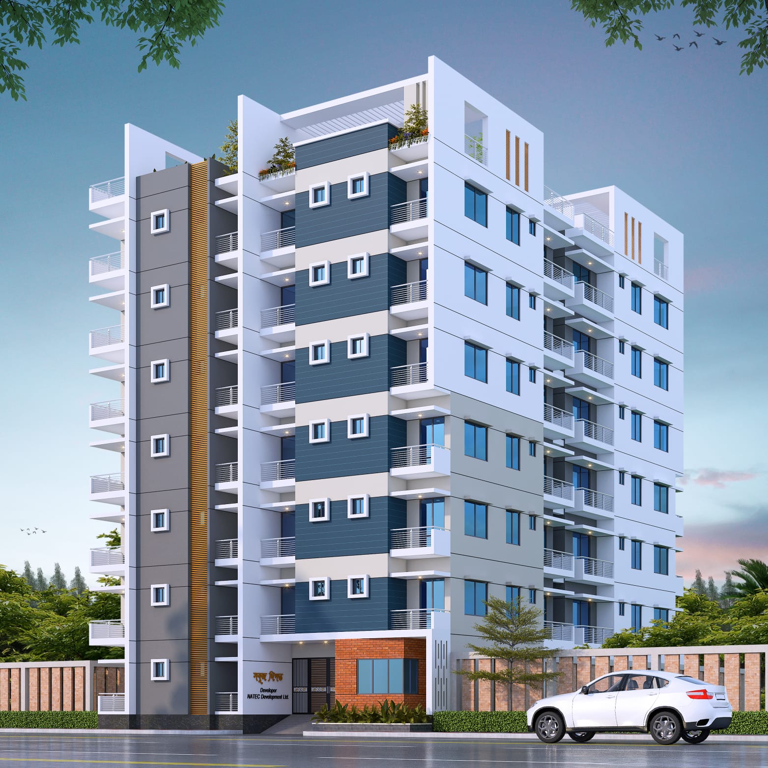 Shobuj Angon 3D render